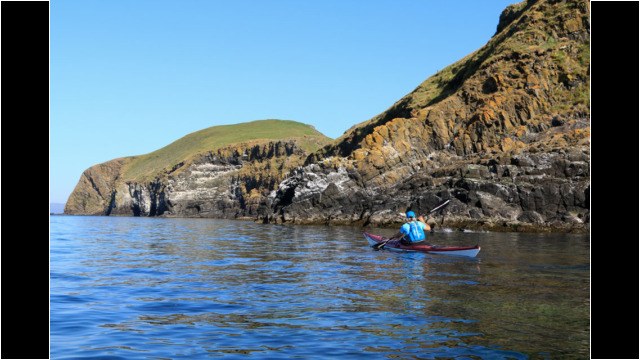 South Coast of Eilean Mhuire Sea Kayak Shiant Islands