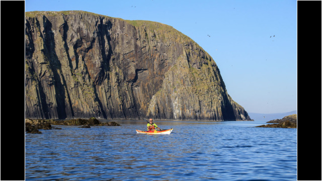 Garbh Eilean North Coast, Shiant Islands Sea Kayak Shiant Islands