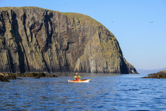 Garbh Eilean North Coast, Shiant Islands Sea Kayak Shiant Islands