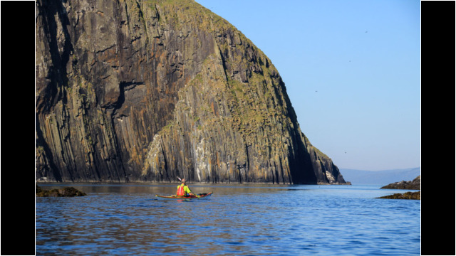 Garbh Eilean North Coast, Shiant Islands Sea Kayak Shiant Islands