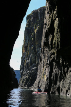 Arch South of Kilmaluag Bay, Rubha Hunish Sea Kayak Rubha Hunish Arch Skye