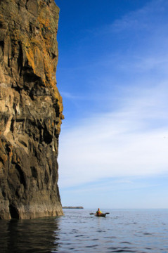 Cliffs South of Kilmaluag Bay, Rubha Hunish Sea Kayak Rubha Hunish Skye