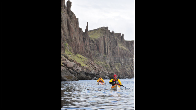 South of Kilt Rock Sea Kayak Kilt Rock Skye
