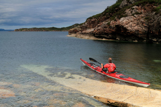 Rubha Crion Slipway, Raasay Sea Kayak Raasay Rona