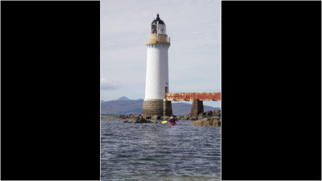 Eilean Ban Lighthouse, Inside Passage Sea Kayak Inside Passage Eilean Ban Lighthouse Skye