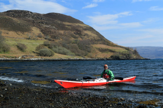 Tianavaig Bay, Inside Passage Sea Kayak Inside Passage Tianavaig Bay Skye