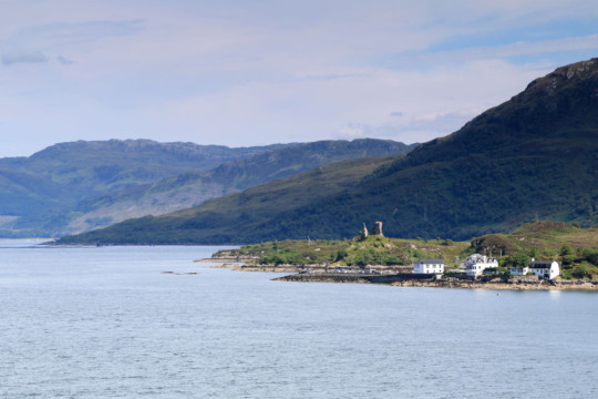 Castle Maol, Broadford & Kyle Rhea North Entrance Sea Kayak Kyle Rhea Castle Maol Broadford Skye