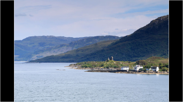 Castle Maol, Broadford & Kyle Rhea North Entrance Sea Kayak Kyle Rhea Castle Maol Broadford Skye