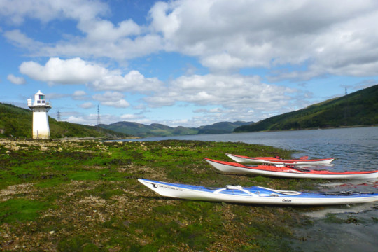 Light at Otter Haven, Kyle Rhea Sea Kayak Kyle Rhea Skye