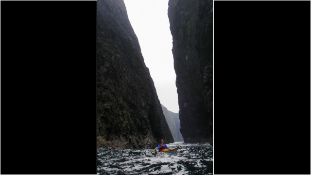 Lianamuil 'Gap', Mingulay Sea Kayak Mingulay Outer Hebrides Lianamuil