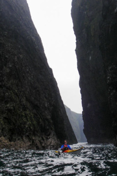 Lianamuil 'Gap', Mingulay Sea Kayak Mingulay Outer Hebrides Lianamuil