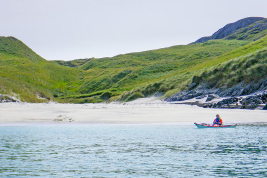 Bagh Ban, Sandray; Outer Hebrides Sea Kayak Sandray Outer Hebrides Beach