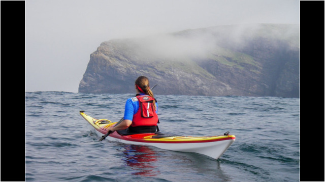 Crossing to Pabbay Sea Kayak Pabbay Outer Hebrides