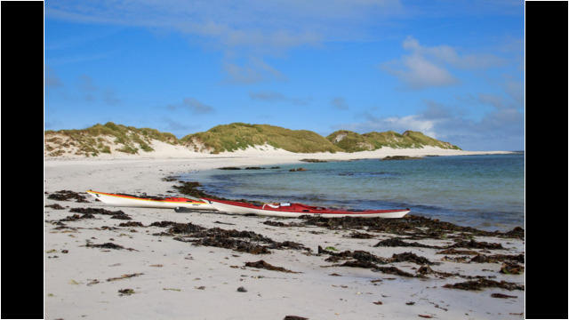 Seana Phort Beach, Ceann Ear; Monach Islands Sea Kayak Monach Islands Beach