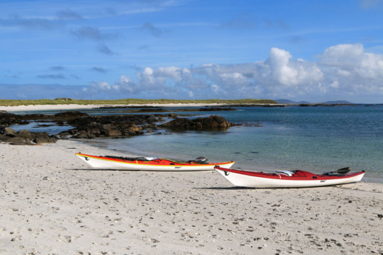 Port Ruadh, Ceann Ear; Monach Islands Sea Kayak Monach Islands Beach