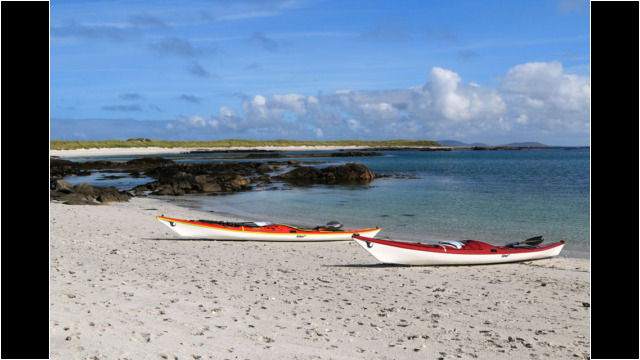 Port Ruadh, Ceann Ear; Monach Islands Sea Kayak Monach Islands Beach