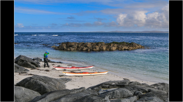 Camas Ban, Stocaidh; Monach Islands Sea Kayak Monach Islands Beach