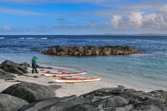 Camas Ban, Stocaidh; Monach Islands Sea Kayak Monach Islands Beach