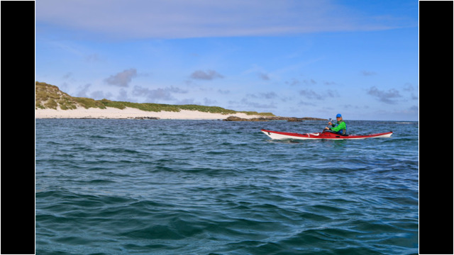 Seana Phort Beach, Ceann Ear; Monach Islands Sea Kayak Monach Islands Beach