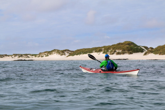 Seana Phort Beach, Ceann Ear; Monach Islands Sea Kayak Monach Islands Beach
