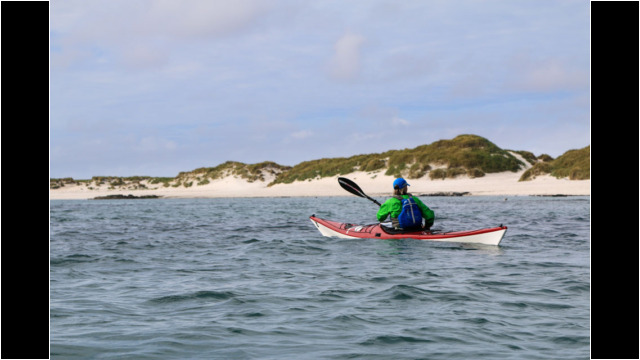 Seana Phort Beach, Ceann Ear; Monach Islands Sea Kayak Monach Islands Beach