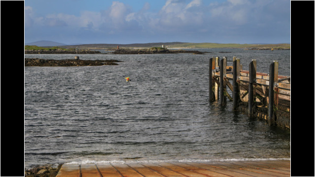 Leaving Leverburgh, Sound of Harris Sea Kayak Sound of Harris Leverburgh Outer Hebrides