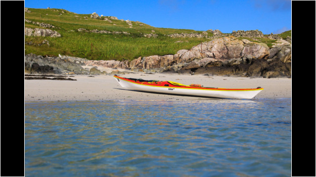 Taigh Easaigh Beach, Ensay; Sound of Harris Sea Kayak Sound of Harris Ensay Beach Outer Hebrides