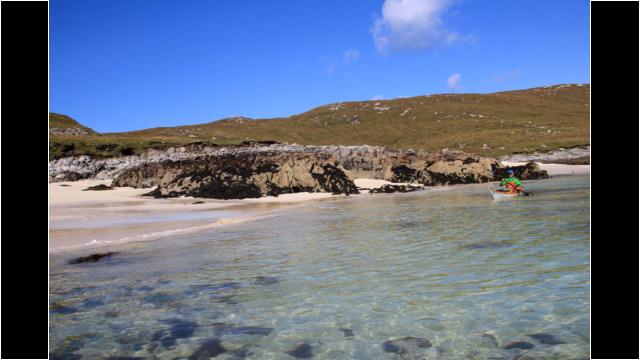 Beach on SE Taransay Sea Kayak Taransay Beach Outer Hebrides