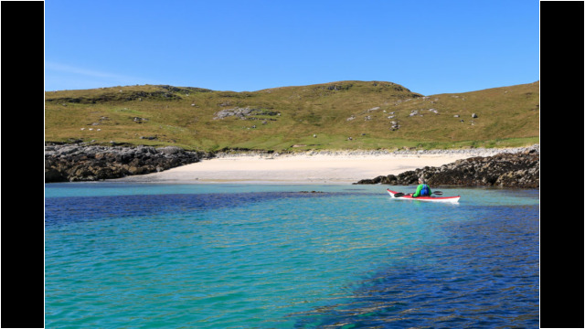 Beach on SE Taransay Sea Kayak Taransay Beach Outer Hebrides