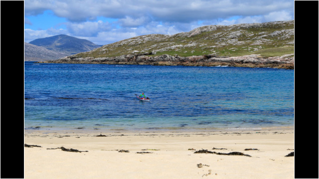 Traigh a Siar, Taransay Sea Kayak Taransay Beach Outer Hebrides