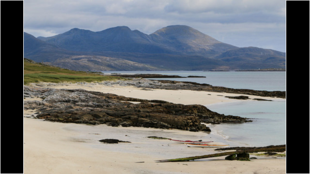 Landing near Paibeil, Taransay Sea Kayak Taransay Beach Outer Hebrides