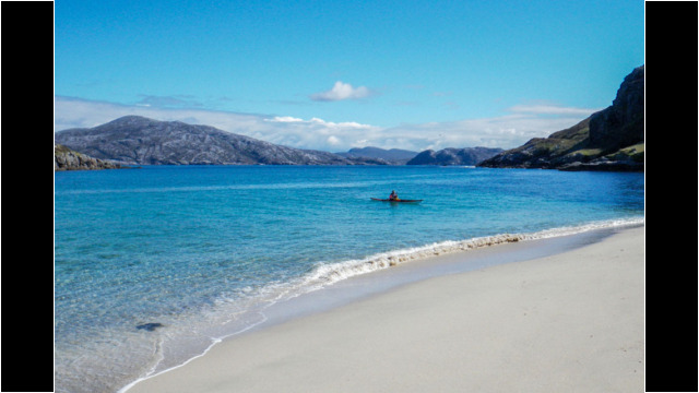 Scarp beach, Outer Hebrides Sea Kayak Scarp Beach Outer Hebrides