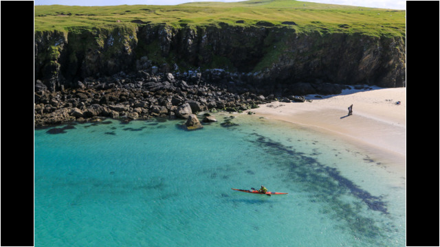 Leaving Port Stoth, Butt of Lewis Sea Kayak Butt of Lewis Port Stoth Outer Hebrides