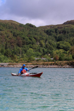 Looking into Flowerdale, Loch Gairloch Sea Kayak Loch Gairloch North West Highlands