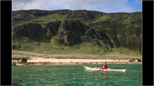 Camas Mor Beach, Rubha Reidh Sea Kayak Rubha Reidh Camas Mor Beach North West Highlands