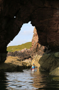 Arch North of Cove, Rubha Reidh Sea Kayak Rubha Reidh North West Highlands