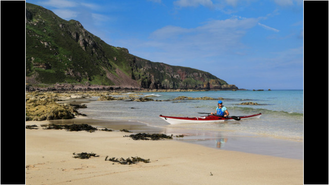 Camas Mor Beach, Rubha Reidh Sea Kayak Rubha Reidh Camas Mor Beach North West Highlands