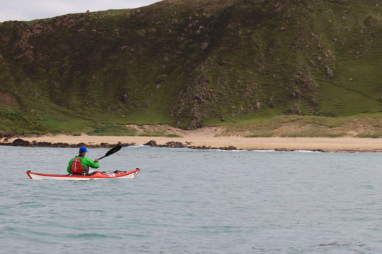 Camas Mor Beach, Rubha Reidh Sea Kayak Rubha Reidh Camas Mor Beach North West Highlands