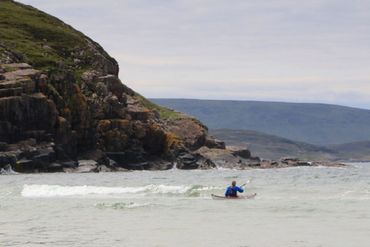 Slaggan Bay, Greenstone Point Sea Kayak Greenstone Point Slaggan Bay North West Highlands