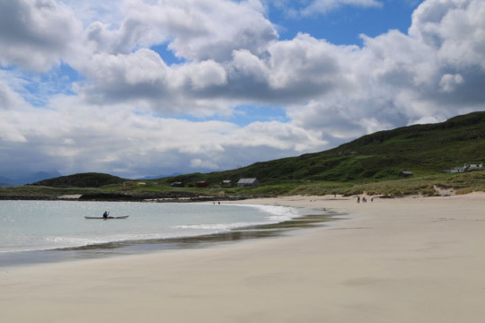 Mellon Udrigle Beach, Greenstone Point Sea Kayak Greenstone Point Mellon Udrigle Beach North West Highlands