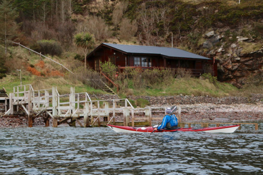 House on Eilean Dubh Sea Kayak Eilean Dubh North West Highlands