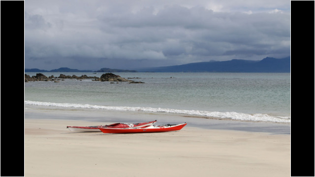 Mellon Udrigle, Priest Island start/finish Sea Kayak Mellon Udrigle North West Highlands