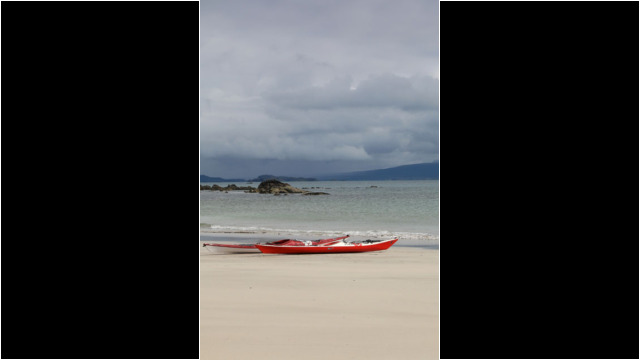 Mellon Udrigle, Priest Island start/finish Sea Kayak Mellon Udrigle North West Highlands