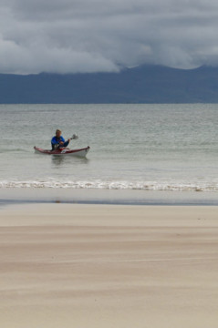 Mellon Udrigle, Priest Island start/finish Sea Kayak Mellon Udrigle North West Highlands