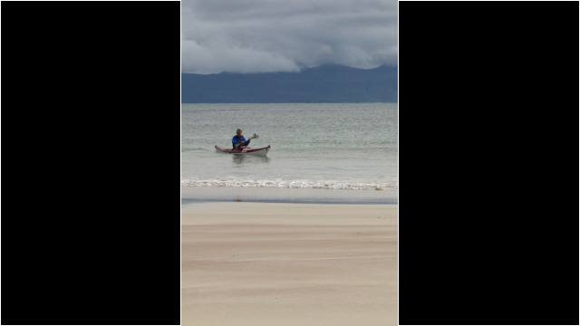 Mellon Udrigle, Priest Island start/finish Sea Kayak Mellon Udrigle North West Highlands