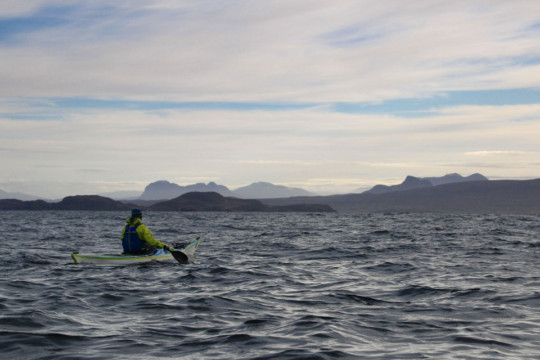 Summer Isles & NW Highlands from Priest Island Sea Kayak Priest Island North West Highlands