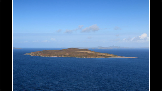 Gruinard Island, Summer Isles behind Sea Kayak Gruinard Island North West Highlands