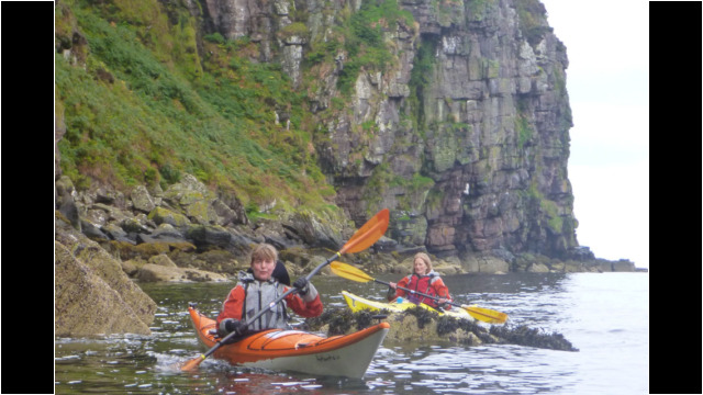 North Coast of Isle Martin Sea Kayak Isle Martin Loch Broom North West Highlands