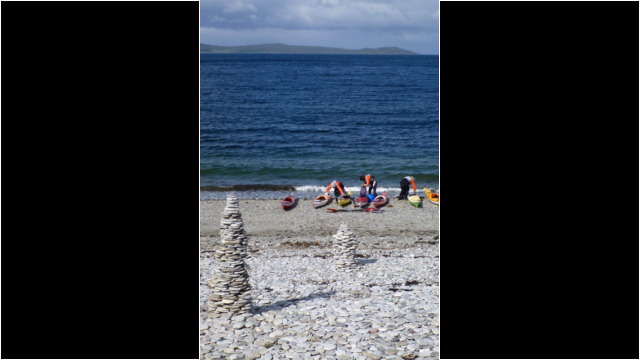 Cul a Bhogha, Ardmair. Start/Finish for Isle Martin Sea Kayak Isle Martin Loch Broom North West Highlands
