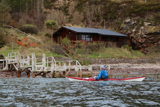 House on Eilean Dubh, Summer Isles Sea Kayak Summer Isles Eilean Dubh North West Highlands